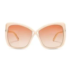 TOM FORD IVORY JASMIN SUNGLASSES TF943 TOM FORD JASMIN Womens Sunglasses Large Square Butterfly  main image 4